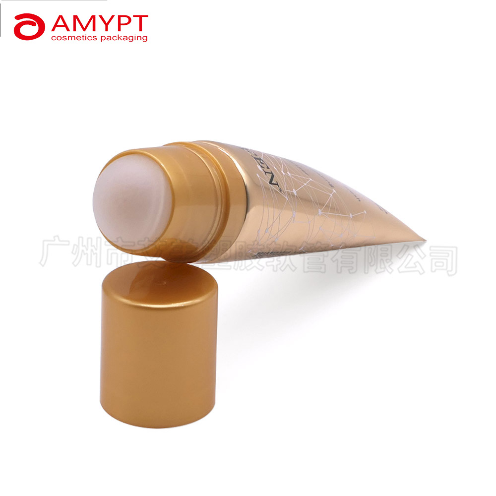 Squeeze Tube צינור קרם אריזות עם ראש עיסוי צינורות קוסמטיים