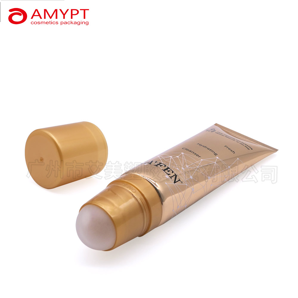 Squeeze Tube צינור קרם אריזות עם ראש עיסוי צינורות קוסמטיים